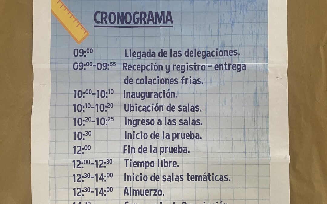 Participación en Olimpiadas Matemáticas.